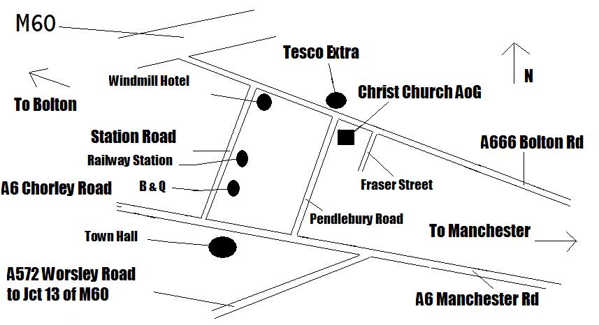 Church Locator Map